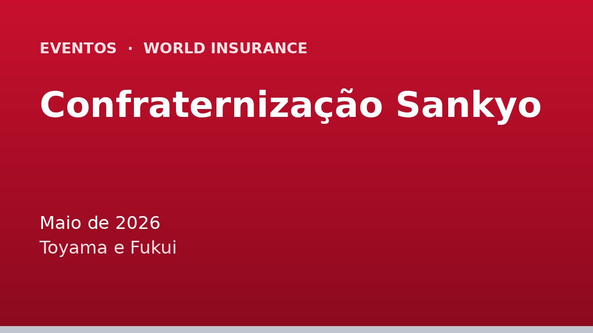 Confraternização Sankyo